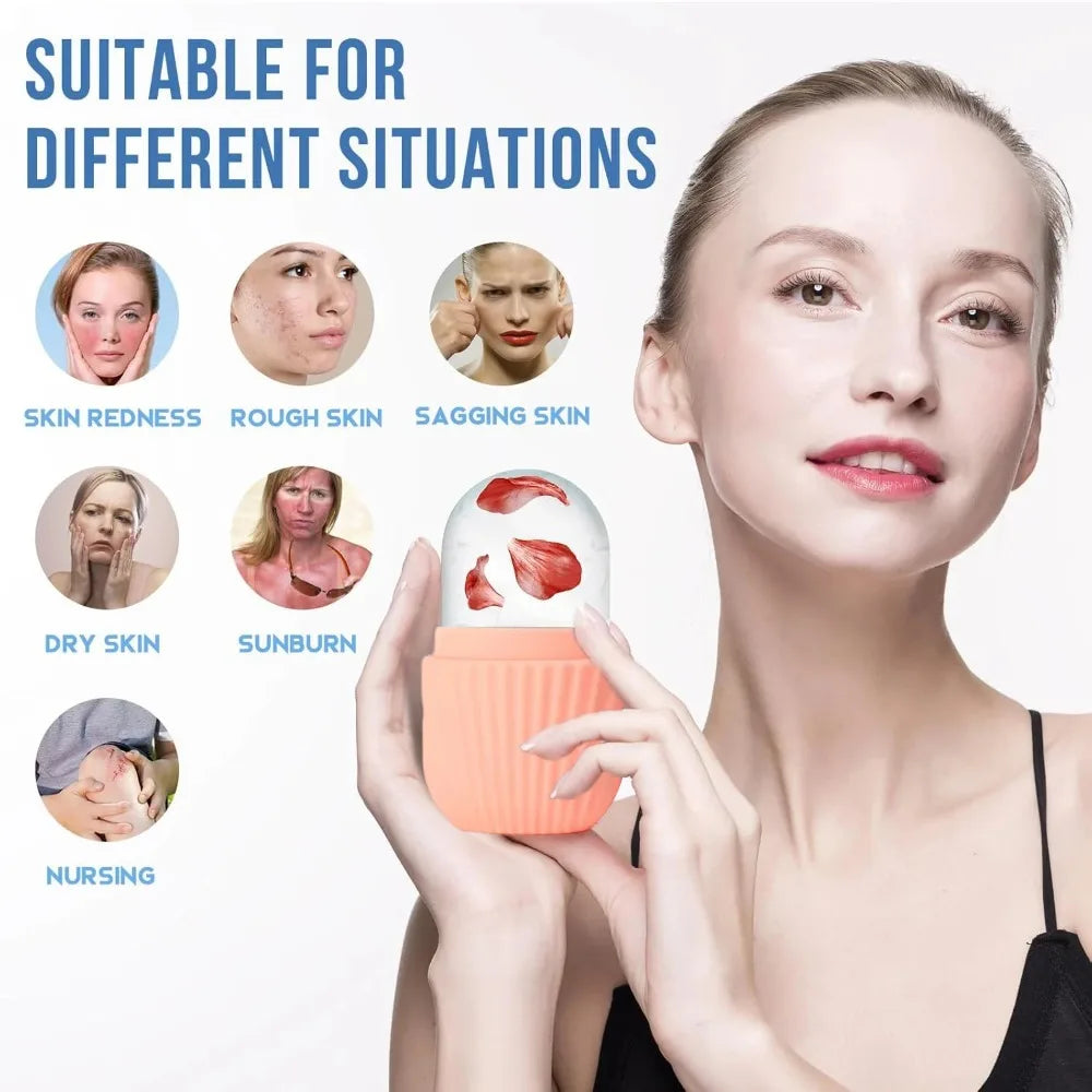 Ice Face Roller – Reduce Puffiness in 3 Minutes ❄️